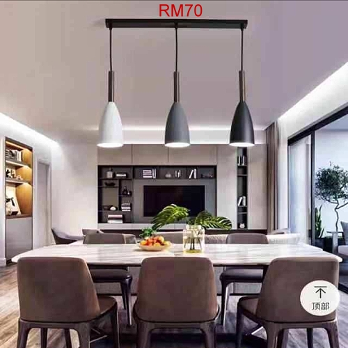 3-Ceiling Light+RM70 3-Ceiling Light+RM70